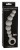 Серая упругая анальная цепочка Flexible Wand - 18 см.