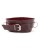 Бордовый широкий ошейник с кольцом Maroon Collar