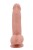 Телесный фаллоимитатор-реалистик Dual Density Dildo - 18 см.