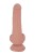 Телесный фаллоимитатор-реалистик Dual Density Dildo - 20 см.