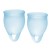 Набор голубых менструальных чаш Feel confident Menstrual Cup