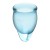 Набор голубых менструальных чаш Feel confident Menstrual Cup