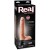 Вибратор телесного цвета с мошонкой Real Feel Deluxe №6 - 27 см.