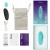 Аквамариновый вибратор в трусики We-Vibe Moxie+
