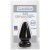 Большая анальная пробка Titanmen Tools Butt Plug 3.75  Diameter Ass Servant - 19 см.