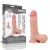 Телесный фаллоимитатор Sliding Skin Dual Layer Dong - 19,5 см.