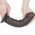 Коричневый фаллоимитатор 8 Sliding Skin Dual Layer Dong - 20 см.