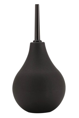 Черный конический анальный душ Anal Douche