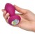 Фиолетовая анальная вибропробка с кристаллом Vibrating Crystal Probe - 10,75 см.
