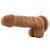 Фаллоимитатор-мулат Realistic Cock Basic 7 - 19,7 см.