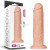 Телесный фаллоимитатор-гигант 11 Realistic Long Dildo - 28 см.