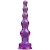 Фиолетовая анальная ёлочка SpectraGels Purple Anal Tool - 17,5 см.