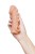 Телесная закрытая насадка с шишечками Cock Sleeve 008 Size M - 15,6 см.