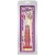 Розовая анальная пробка Crystal Jellies 5  Anal Delight - 14 см.