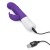 Фиолетовый массажер для G-точки Slim Shaft thrusting G-spot Rabbit - 23 см.