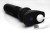 Черный фрикционный вибратор Silicone Vibrating   Thrusting Plug with Remote Control - 17,1 см.