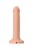 Телесный фаллос с имитацией эякуляции Silicon Cum Dildo L - 19,6 см.