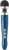 Синий беспроводной вибратор Doxy Die Cast 3R Rechargeable Wand - 28 см.