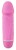 Розовый миниатюрный вибратор Mini Little Darling - 12,5 см.