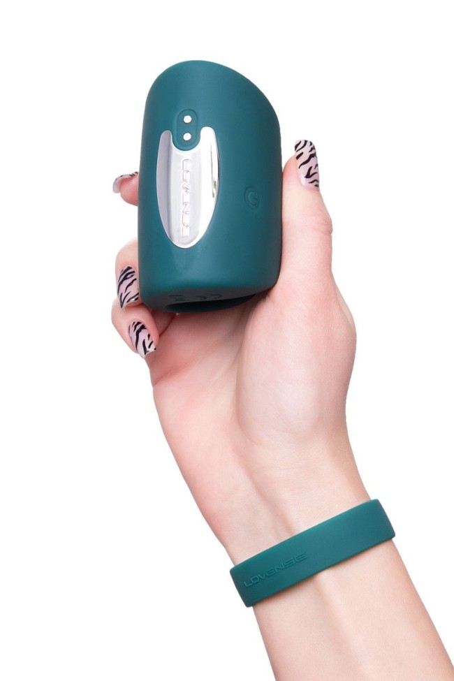 Зеленый портативный мастурбатор Gush Зеленый портативный мастурбатор Gush