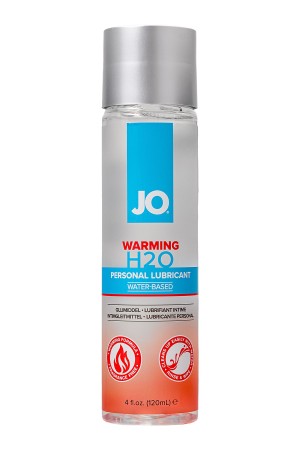 Возбуждающий лубрикант на водной основе JO Personal Lubricant H2O Warming - 120 мл.