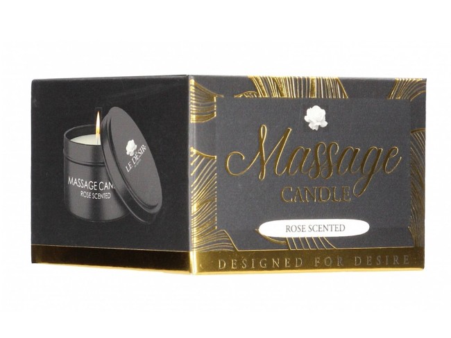 Массажная свеча с ароматом розы Massage Candle Rose Scented - 100 гр. Массажная свеча с ароматом розы Massage Candle Rose Scented - 100 гр.