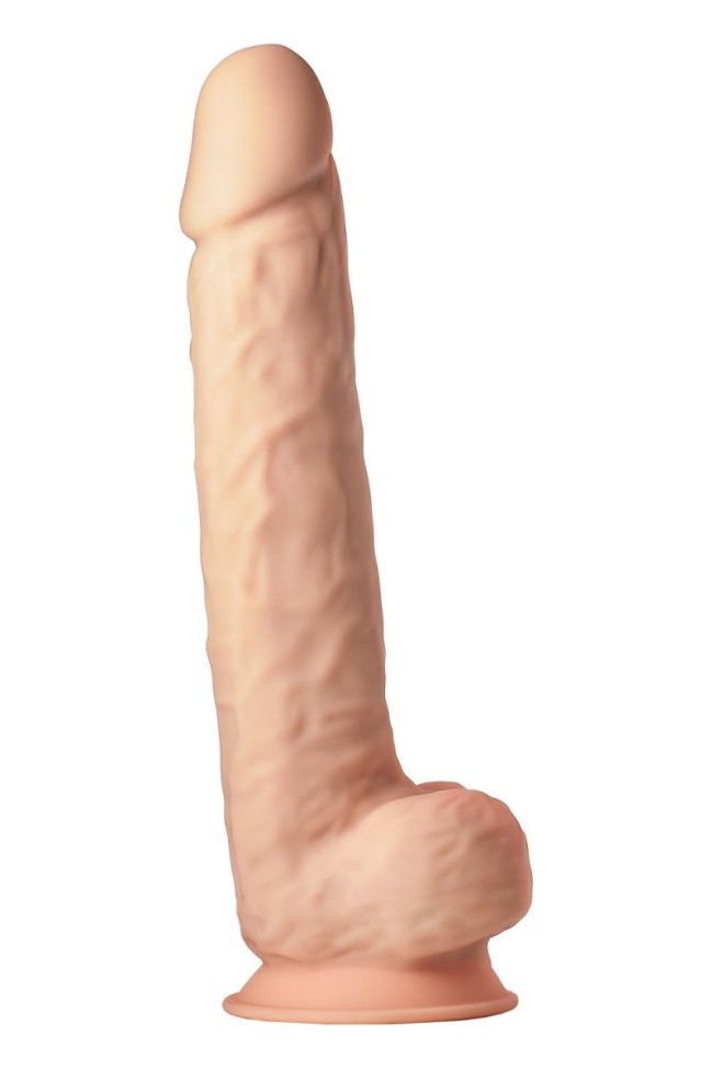 Телесный фаллоимитатор-гигант XXL Dildo - 38 см. Телесный фаллоимитатор-гигант XXL Dildo - 38 см.