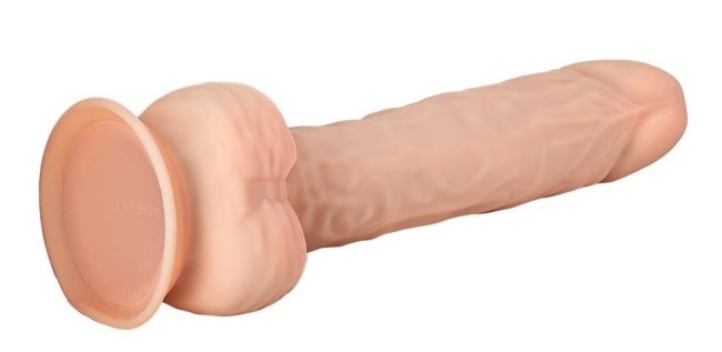 Телесный фаллоимитатор-гигант XXL Dildo - 38 см. Телесный фаллоимитатор-гигант XXL Dildo - 38 см.