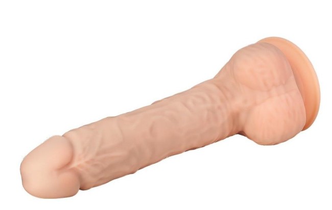 Телесный фаллоимитатор-гигант XXL Dildo - 38 см. Телесный фаллоимитатор-гигант XXL Dildo - 38 см.