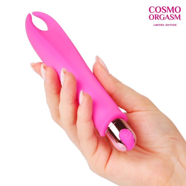 Розовый мини-вибратор для стимуляции эрогенных зон - 15,5 см. Розовый мини-вибратор для стимуляции эрогенных зон - 15,5 см.