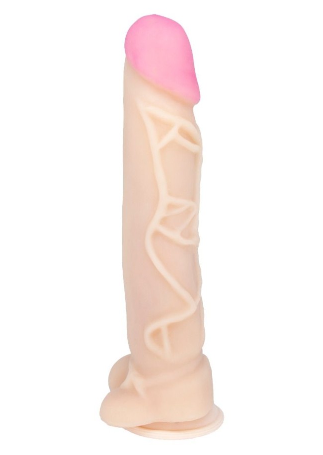 Фаллоимитатор на присоске ANDROID III с крупными венами - 23,5 см. Фаллоимитатор на присоске ANDROID III с крупными венами - 23,5 см.