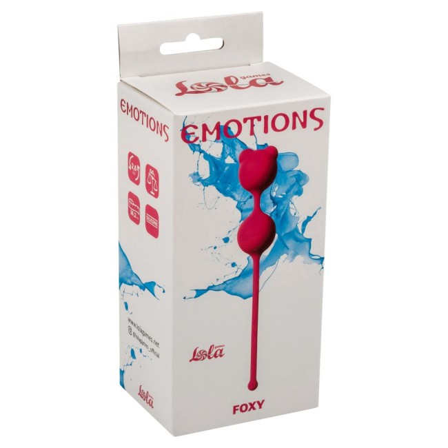 Розовые вагинальные шарики Emotions Foxy Розовые вагинальные шарики Emotions Foxy