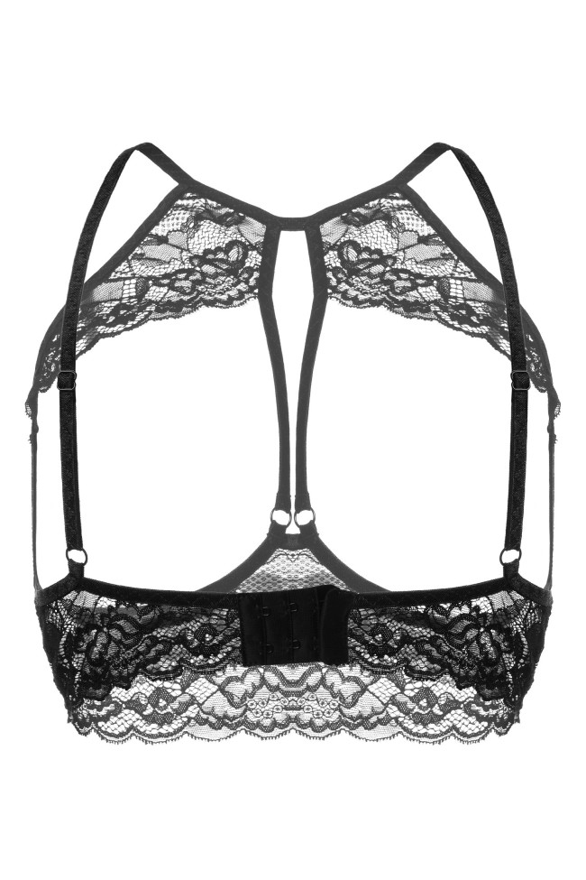 Эротический бралетт Erolanta Sandra с открытой грудью Эротический бралетт Erolanta Sandra с открытой грудью