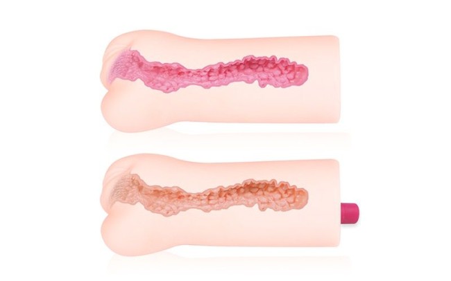 Телесный вибромастурбатор-вагина Sandara Auto Телесный вибромастурбатор-вагина Sandara Auto