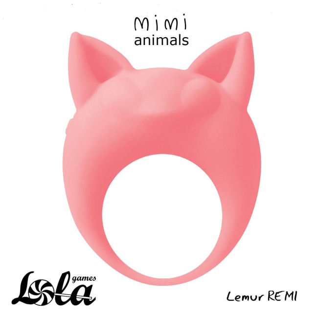 Оранжевое эрекционное кольцо Lemur Remi Оранжевое эрекционное кольцо Lemur Remi