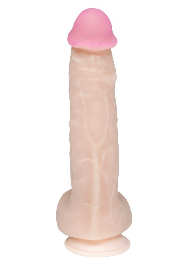 Крупный фаллоимитатор на подошве-присоске REAL Next №33 - 25 см. Крупный фаллоимитатор на подошве-присоске REAL Next №33 - 25 см.