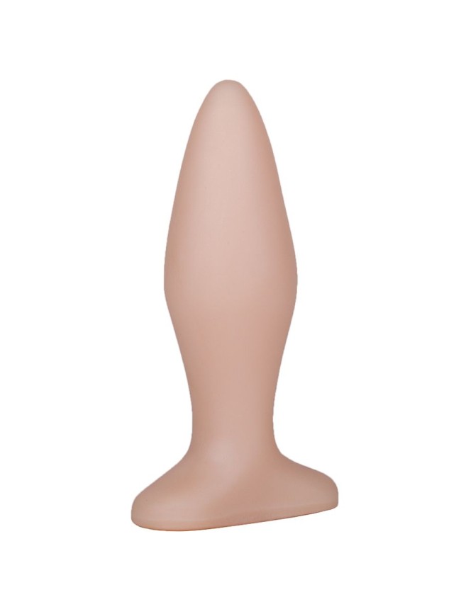 Телесный анальный плаг - 11,5 см. Телесный анальный плаг - 11,5 см.