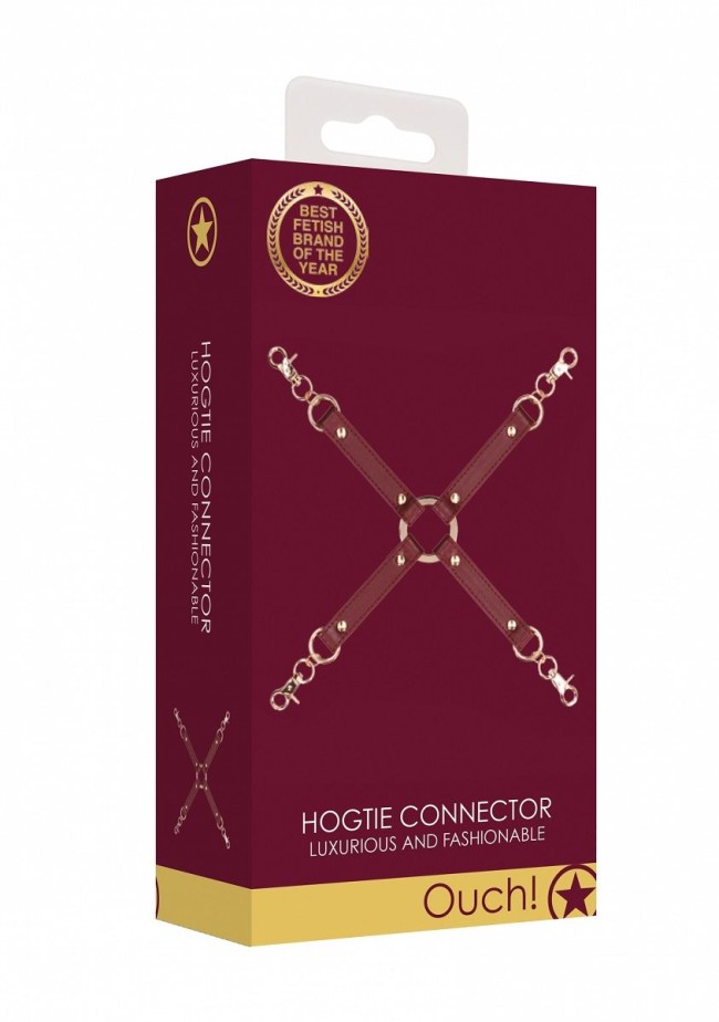 Бордовый крестообразный фиксатор Halo Hogtie Connector Бордовый крестообразный фиксатор Halo Hogtie Connector