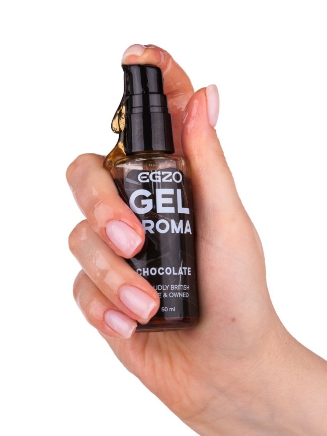 Интимный лубрикант Egzo Aroma с ароматом шоколада - 50 мл. Интимный лубрикант Egzo Aroma с ароматом шоколада - 50 мл.