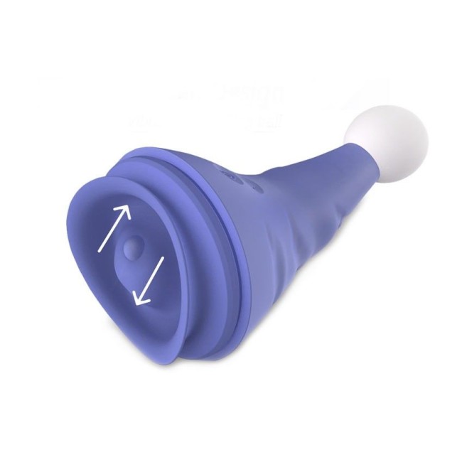 Сиреневый вибростимулятор в форме колпака Magical Santa Hat Сиреневый вибростимулятор в форме колпака Magical Santa Hat