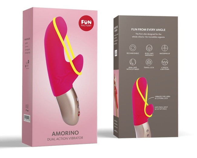 Ярко-розовый мини-вибратор Amorino с силиконовой петлёй - 17,7 см. Ярко-розовый мини-вибратор Amorino с силиконовой петлёй - 17,7 см.