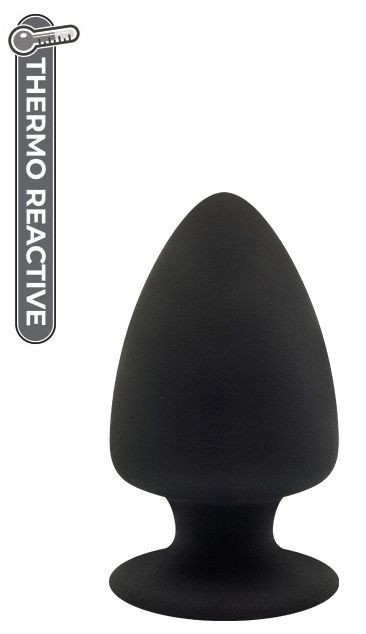 Черная анальная пробка PREMIUM SILICONE PLUG S - 9 см. Черная анальная пробка PREMIUM SILICONE PLUG S - 9 см.