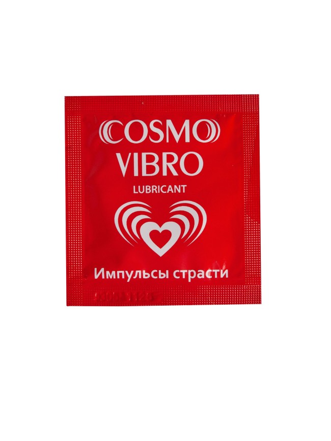 Саше женского стимулирующего лубриканта на силиконовой основе Cosmo Vibro - 3 гр. Саше женского стимулирующего лубриканта на силиконовой основе Cosmo Vibro - 3 гр.