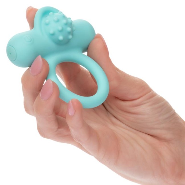 Аквамариновое эрекционное виброкольцо Silicone Rechargeable Nubby Lover’s Delight Аквамариновое эрекционное виброкольцо Silicone Rechargeable Nubby Lover’s Delight