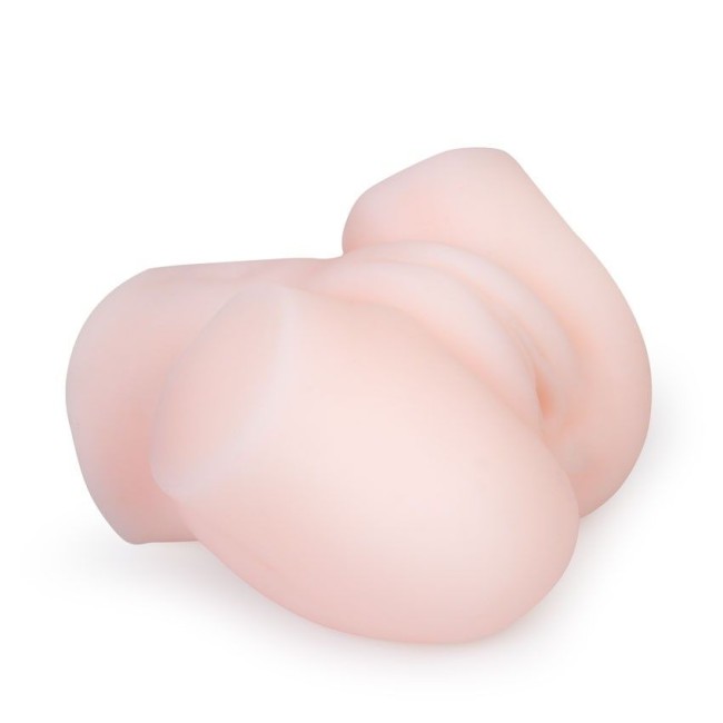 Телесный мастурбатор-вагина с 2 функциональными отверстиями Телесный мастурбатор-вагина с 2 функциональными отверстиями