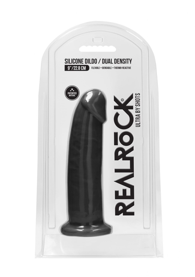 Черный фаллоимитатор Silicone Dildo Without Balls - 22,8 см. Черный фаллоимитатор Silicone Dildo Without Balls - 22,8 см.