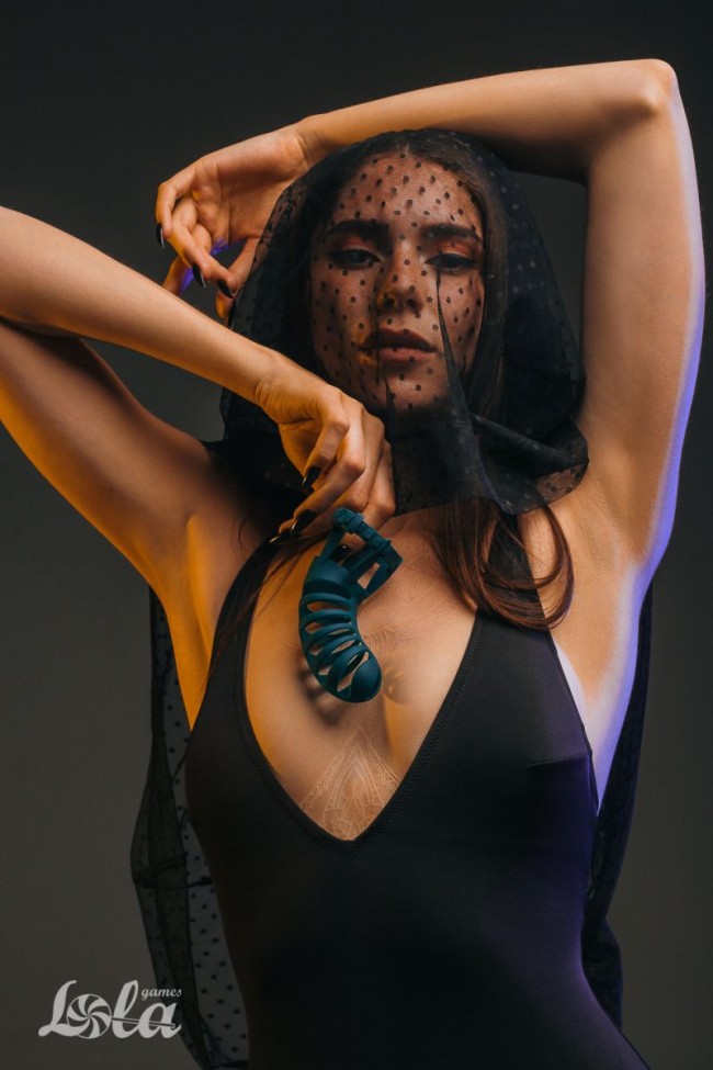 Мужской пояс верности зеленого цвета Romello Мужской пояс верности зеленого цвета Romello