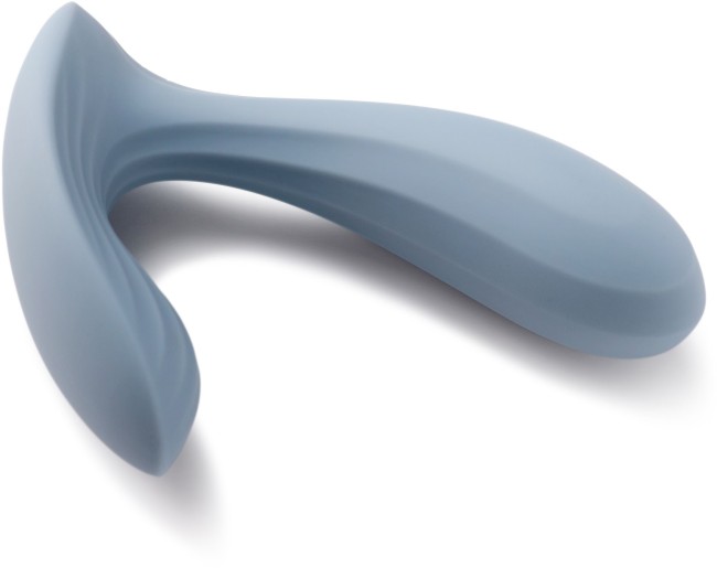 Голубой интерактивный вибромассажер Erica Голубой интерактивный вибромассажер Erica