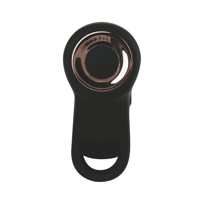 Черный вибромассажёр с клиторальной стимуляцией - 13,2 см. Черный вибромассажёр с клиторальной стимуляцией - 13,2 см.