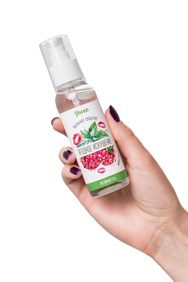 Съедобная гель-смазка Yovee «Ягодное искушение» с Д-пантенолом и вкусом малины и мяты - 100 мл. Съедобная гель-смазка Yovee «Ягодное искушение» с Д-пантенолом и вкусом малины и мяты - 100 мл.